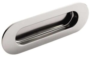 EUROSPEC FPH1001SSS Flush Pull 120 x 40mm Radius Ends Stainless Steel (EACH)