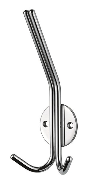 EUROSPEC HCH1014SSS Hat & Double Coat Hook 182mm SSS (EACH)