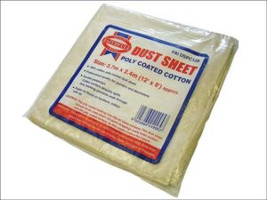 SIKA EVERBUILD Cotton Twill Dust Sheet 12ft x 9ft (EACH)