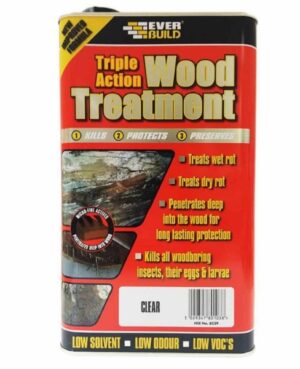 SIKA EVERBUILD Triple Action Wood Treatment 5 Litre (EACH)
