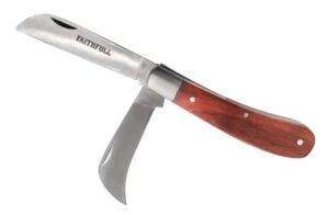 FAITHFULL Budding & Pruning Knife 60mm Blade (EACH)