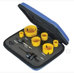 FAITHFULL Electricians Holesaw Kit 9pc 16-51mm (SET)