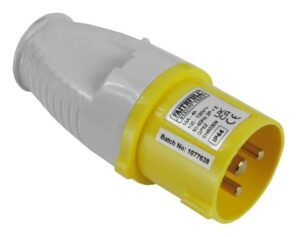 FAITHFULL 110V Plug 16A Yellow (EACH)