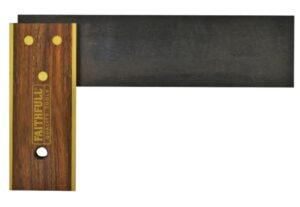 FAITHFULL Carpenters Try Square 6in (EACH)