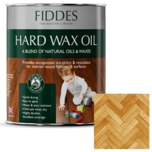 FIDDES Hard Wax Oil Quick Dry Int American 1.0l (EACH)
