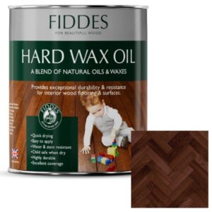 FIDDES Hard Wax Oil Quick Dry Int Rustic Oak 1.0l (EACH)
