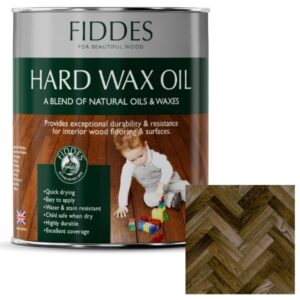 FIDDES Hard Wax Oil Quick Dry Int Onyx 1.0l (EACH)