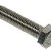 SetScrew Hex M8 x 60mm HT Zinc Plated (EACH)