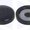 Domecaps Black (PK 100)
