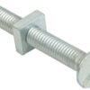 Gutter Bolt M6 x 60mm Zinc Plated (EACH)