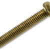 Machine Screw M4 x 25mm Pan Brass (EACH)