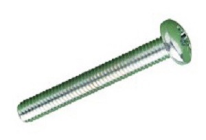 Machine Screw M2.5x20mm Pan Pozi ZP (EACH)