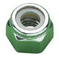 Nut Hex Nylon Locking M10 Zinc Plated (EACH)