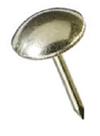Upholstery Nail Fisco Dome Brass (PK 100)