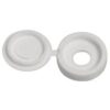 Screw Cover Flip-over Large White (EACH)