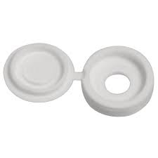 Screw Cover Flip-over Large White (EACH)
