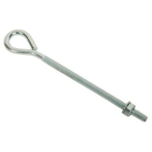 Straining Eyebolt 200x8mm BZP (EACH)