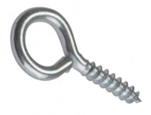 Screw Eye 25x4 Zinc Plated (EACH)