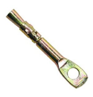 Wire Hanger Throughbolt M6x60mm Yellow Zinc (EACH)