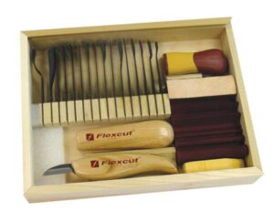 FLEXCUT SK 21-Piece Deluxe Starter Carving Knife Set (SET)