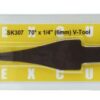 FLEXCUT Sk V-tool 70deg x 1/4in (6mm) (EACH)