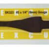 FLEXCUT SK323 476626 Sk Gouge No3 x 1/4in (6mm) (EACH)