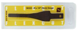 FLEXCUT SK323 476626 Sk Gouge No3 x 1/4in (6mm) (EACH)