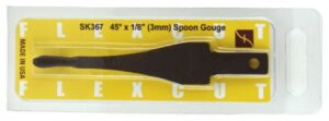 FLEXCUT SK367 476136 Sk V-spoon 45deg x 1/8in (3mm) (EACH)