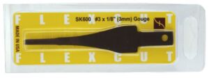 FLEXCUT Sk Gouge No3 x 1/8in (3mm) (EACH)