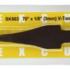 FLEXCUT Sk V-tool 70deg x 1/8in (3mm) (EACH)