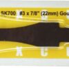 FLEXCUT Sk Gouge No3 x 7/8in (22mm) (EACH)