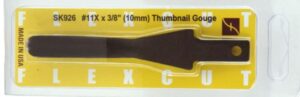 FLEXCUT SK926 476022 Sk ThuMBnail Gouge No11 x 3/8in (10mm) (EACH)