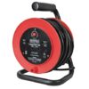 FAITHFULL FPPCR15 Cable Reel 230V 15m 2-Socket 13A (EACH)