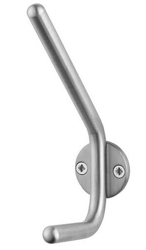 Hat & Coat Hook 130mm Stainless Steel (EACH)