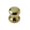 JEDO JV176APB Mushroom Rim Knob Furn 50mm PB (SET)