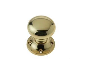 JEDO JV176APB Mushroom Rim Knob Furn 50mm PB (SET)