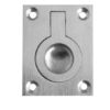 JEDO Flush Ring Rectangular 50x38mm Satin Chrome (EACH)