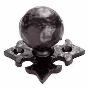 Hammered Ball Knob On Cross (32mm) 63x63 B (EACH)
