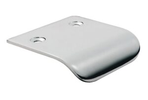 Hidden Finger Pull 50x48x2mm Satin Chrome (EACH)