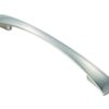 Waisted Flat Bow Handle 128mm Satin Nickel (EACH)