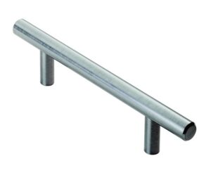 FINGERTIP DESIGN FTD445CSN T-Bar Handle 12mm Bar 160mm SN (EACH)