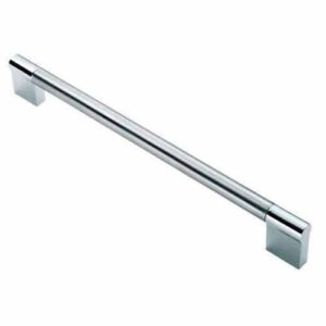 FINGERTIP DESIGN Bar Handle With Keyhole Posts 160mm SN/PC (EACH)