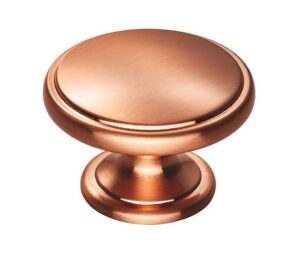 FINGERTIP DESIGN FTD524SCO Oxford Knob 38mm Satin Copper (EACH)