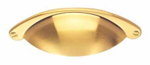 Traditional Cup Drawer Pull 64mm SB (EACH)