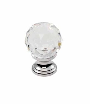 FINGERTIP DESIGN Lead Crystal Cupboard Knob 30mm (EACH)
