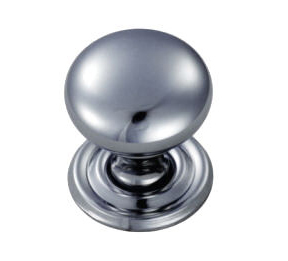 CARLISLE BRASS Cupboard Knob (with Loose Rose) 32mm PC (EACH)