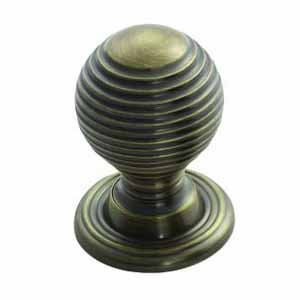 CARLISLE BRASS Queen Anne Cupboard Knob 22mm Fb (EACH)
