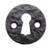 7105 Escutcheon Key 36mm Diameter Antique Black (PAIR)