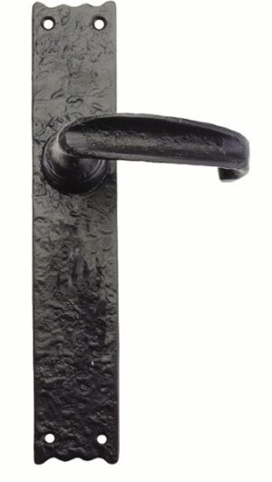 7131-NK Lever Furniture Latch 265mm Antique Black (SET)