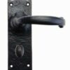 7140-B Lever Furniture Bathroom 150mm Antique Black (SET)
